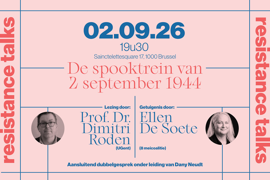 Resistance Talk #1 met Ellen De Soete en prof. dr. Dimitri Roden